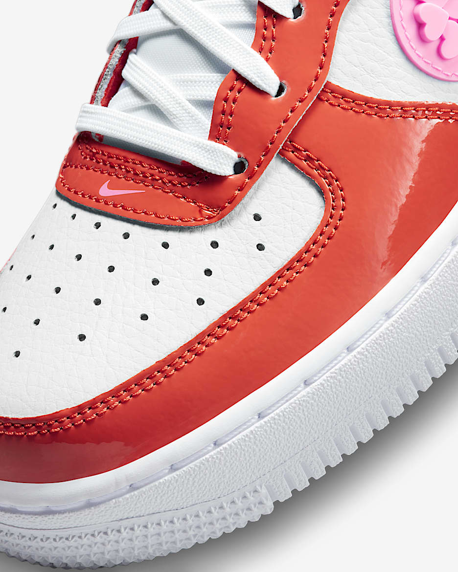 Red air force 1 lv8 high top sales
